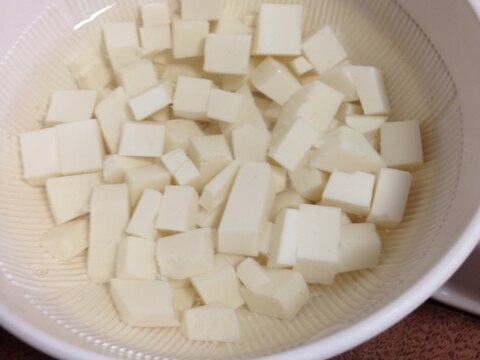離乳食☆中期 豆腐の昆布だし煮